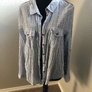 Free People button up shirt
